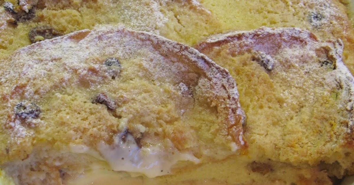 Kitchen Delights JAMIE OLIVER'S BUN AND BUTTER PUDDING