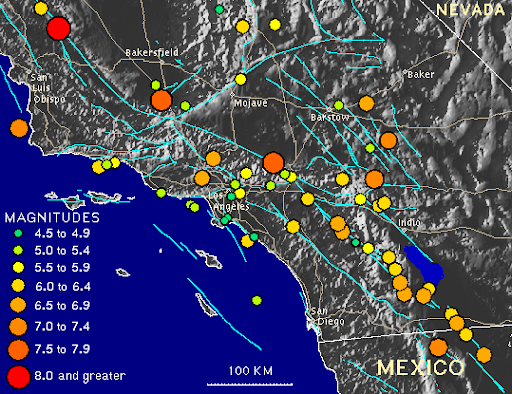 California earthquake California earthquake