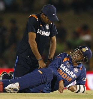 Sehwag injury Sehwag injury