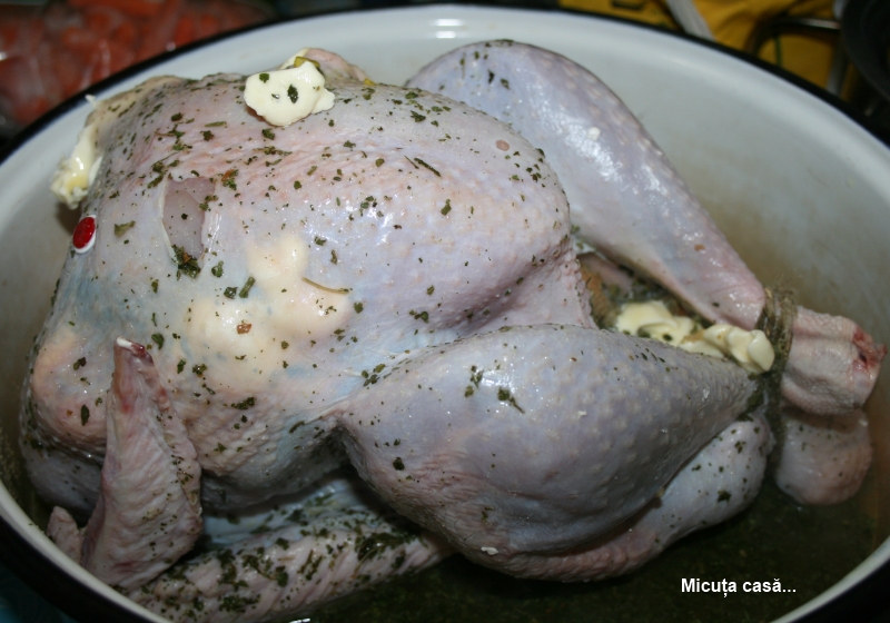 Micuta Casa Curcan Umplut Michigander Style Stuffed Turkey