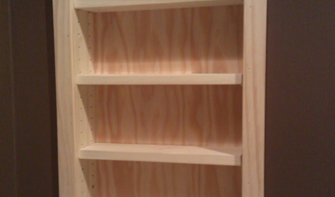 Jim Hewitt s Carpentry Page Recessed Shelves in San