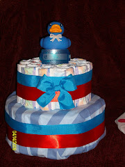 2 Layer Boy "Rubber Ducky" Cake