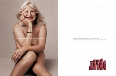 dove pro age campaign print ad women aging uniliver photo anna leibovitz