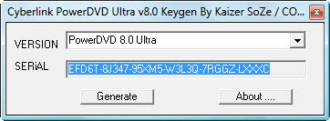 cyberlink power dvd 8 cd key