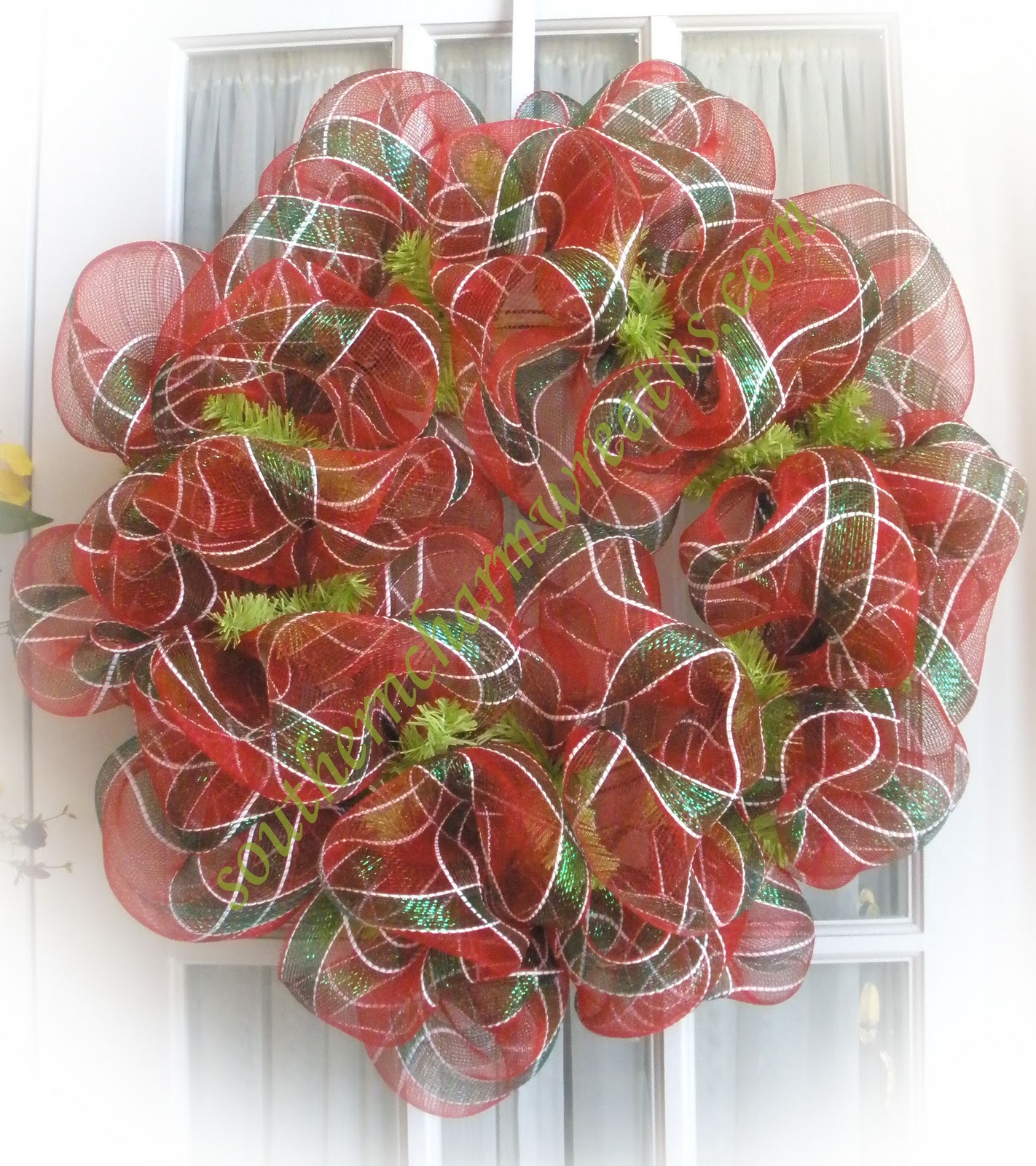 Deco Mesh Wreaths: 14 Seasonal & Holiday.