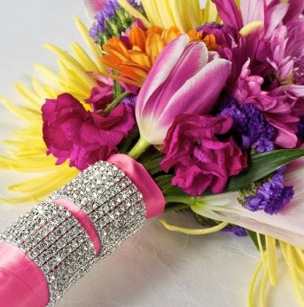Rhinestone Bouquet Cuff Rhinestone Bouquet Cuff