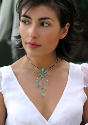 Beaded necklace Beaded necklace