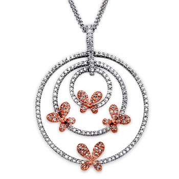 Elegant,classy and trendy diamond pendant for you!