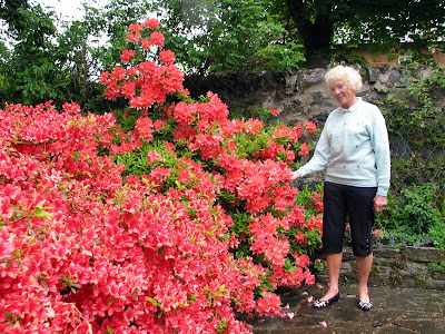 Helen Crichton in her Garden