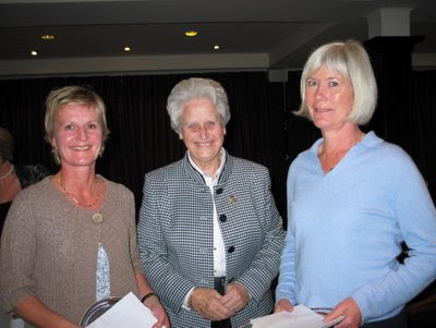 Sheila, President Wendy Cameron and Mary - click to enlarge