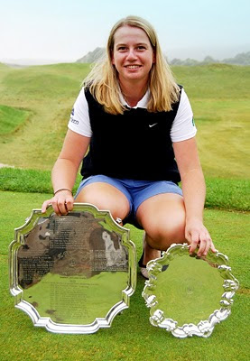 Pamela Pretswell -- THe 2010 British Strokeplay Champion --- Click to enlarge 