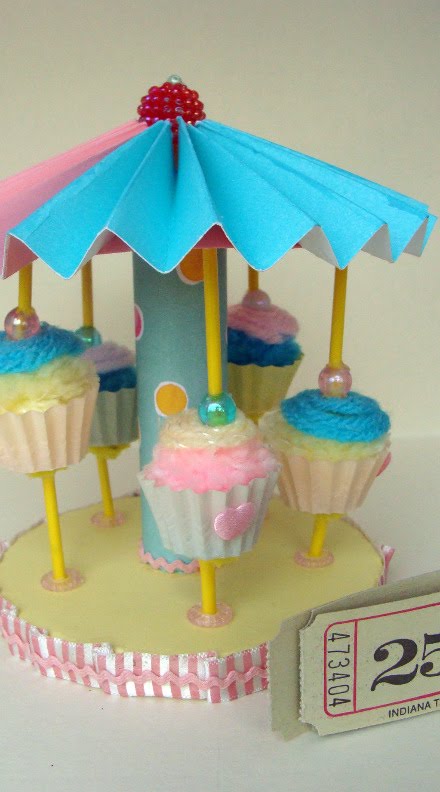Carousel Cupcake Toppers Carousel Cupcake Toppers