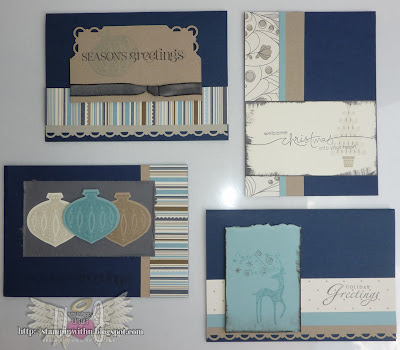 Christmas Stamp N Stack Blue Christmas Stamp N Stack