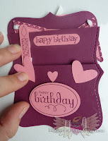 Big Shot Top Note FOLDED Card Big Shot Top Note FOLDED Birthday Card