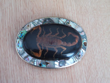 Brandon Scorpion Belt Buckle