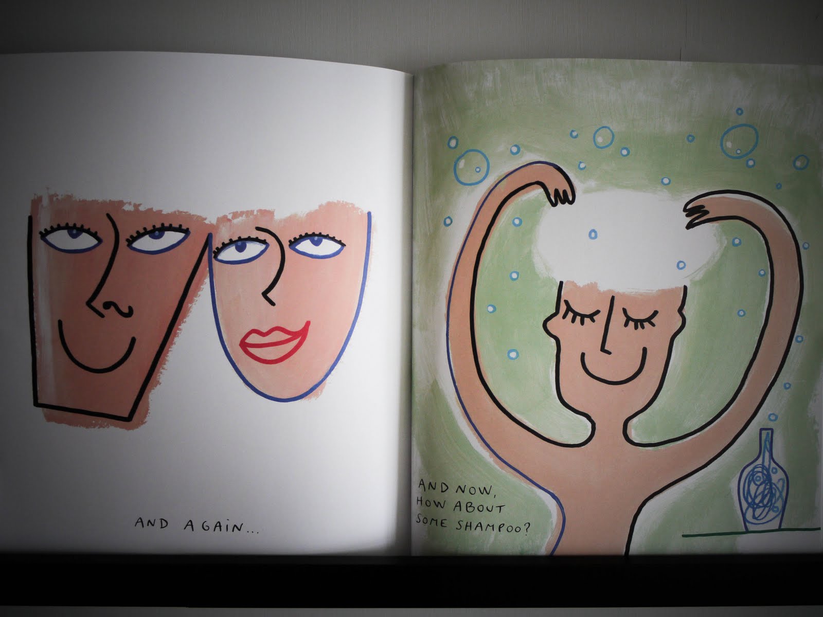 Scribbles Drawing Book : Sponge the scribble book