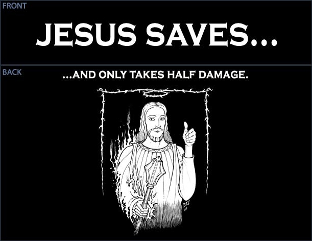 Τα ότι να'ναι του D&D!!! Jesus+Saves