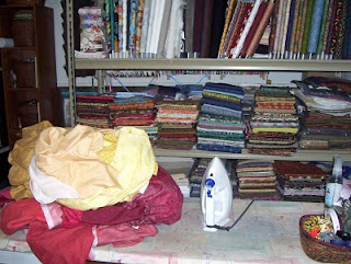 I pre-washed fabric. Now it needs to be ironed!