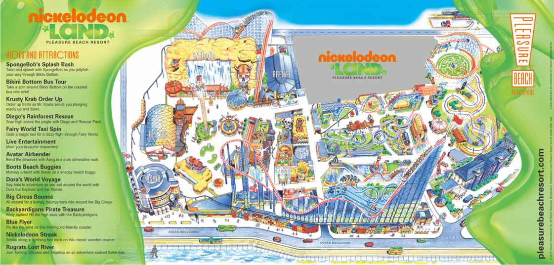 [Blackpool Pleasure Beach] Nouveauté 2011 Nickelodeon Land
