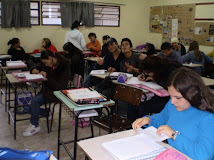 Coloristas na sala de aula