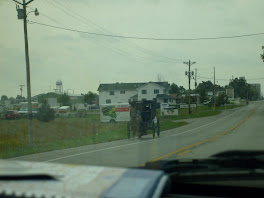 Amish approaching