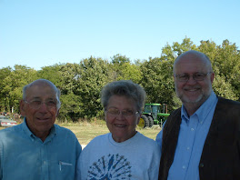 Wayne with Mr. and Mrs. Taylor