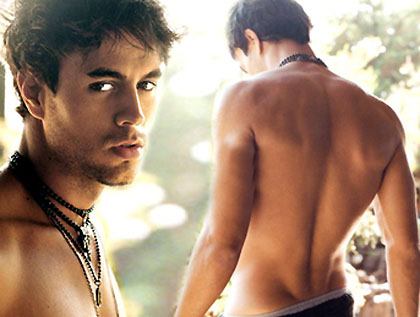 I love getting naked. Enrique Iglesias 