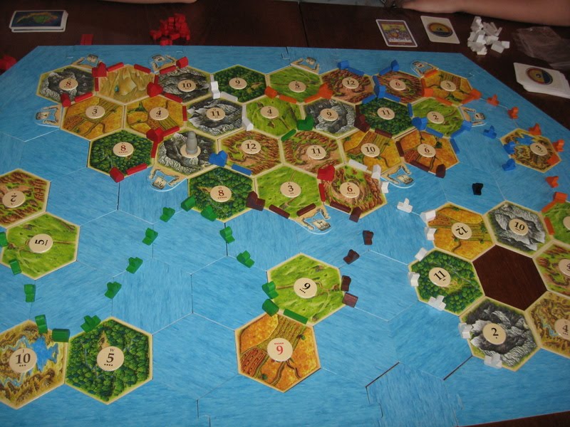 Contemporary Manufacture 180349 Settlers Of Catan Board