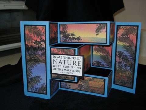 s kreations tri fold shutter card tri fold board designs