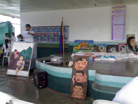 arts visual htc caravan mindanao culture