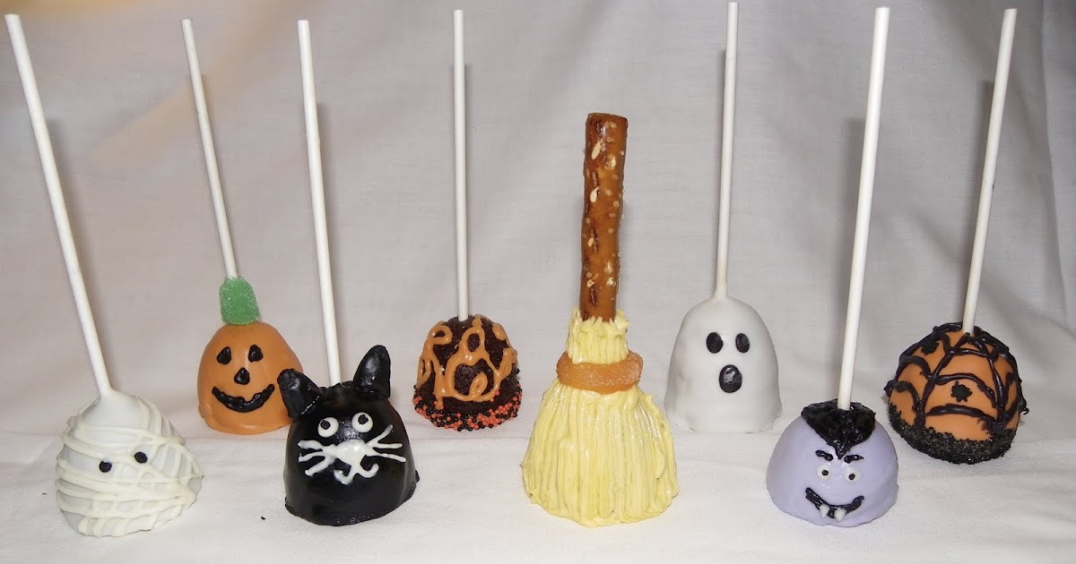Indulge With Me Halloween Brownie Pops