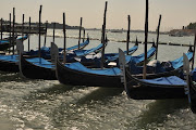 Gondolas in Venice