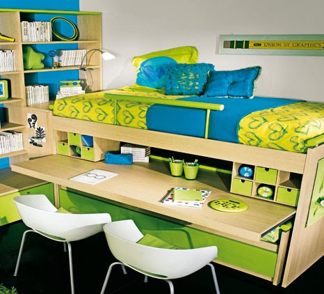 Muebles Infantojuveniles: ¿poco espacio en los dormitorios de los niños?
