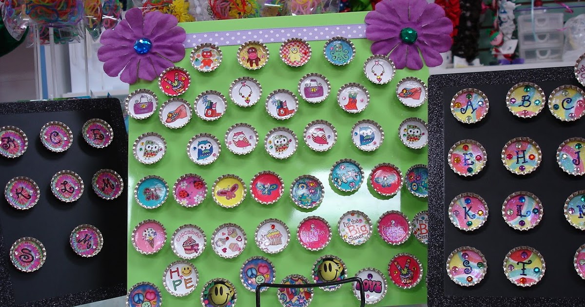 Kidstuff Boutique Snap Cap Bottle Cap Necklaces by M3 Girl Designs