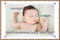 cute sleeping baby contest