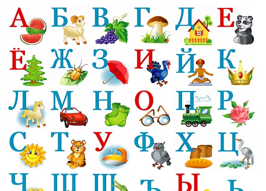 РАЗВИТИЕ РЕБЕНКА: Азбука для детей. Первый Алфавит для ребенка