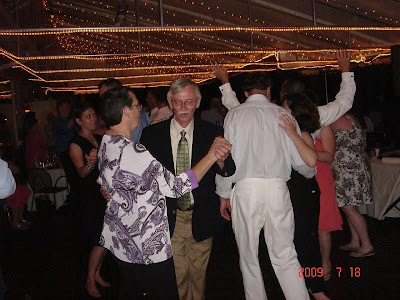 dancing at the wedding