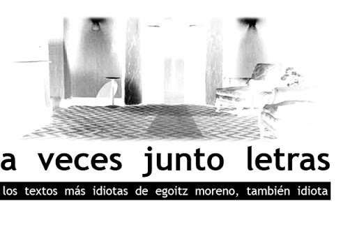 A VECES JUNTO LETRAS