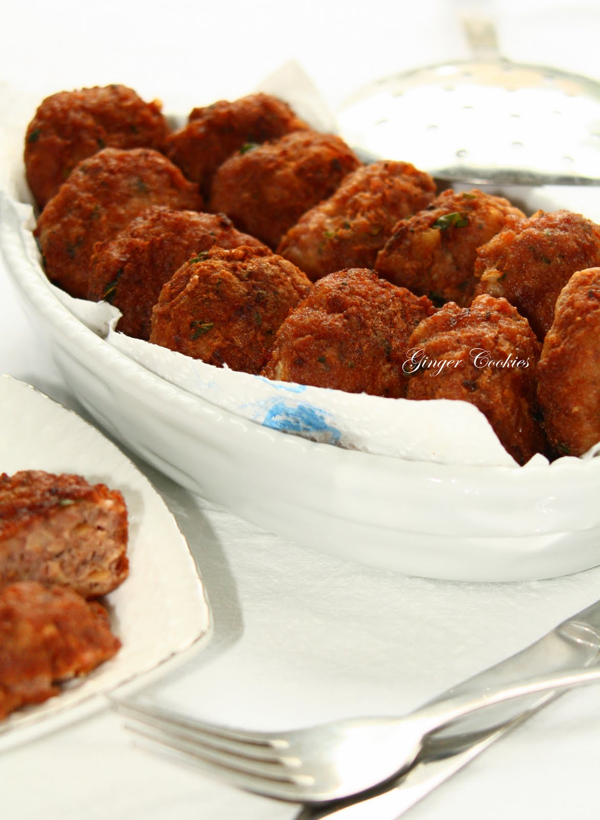 Ginger Cookies: Пържени кюфтета