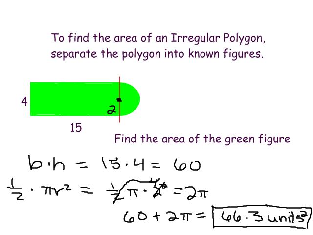 archived blogs: 11-4 Area of Irregular Polygons