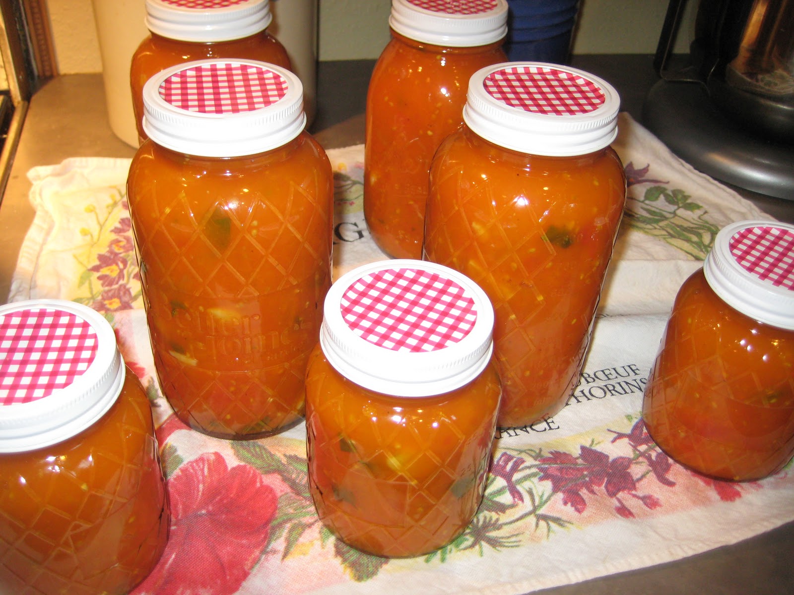 My Life as the canning wife Heirloom Tomato Basil Sauce