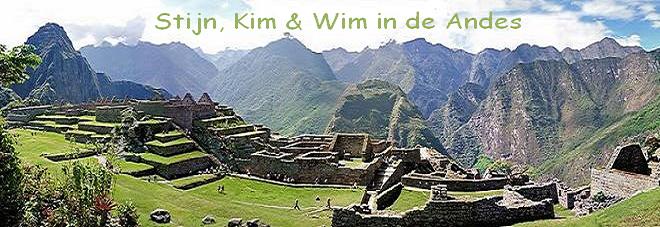 Wim Kloeck, Stijn Jongenelen & Kim luickx in de Andes