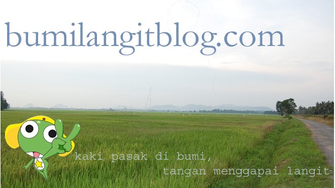 kaki pasak di bumi, tangan menggapai langit