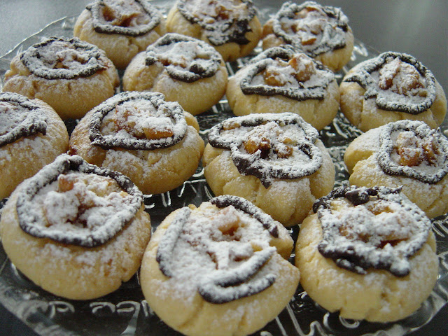 Calibe�nin Mutfağı Badem Ezmeli Kurabiye ( incir ve ceviz dolgulu