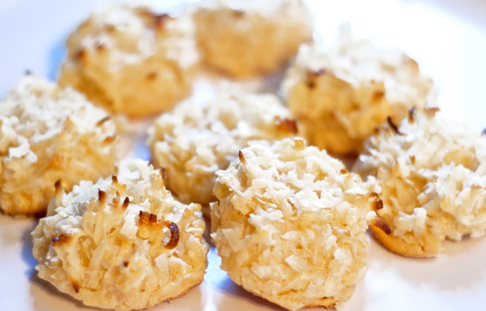 Coconut Macaroons with Chocolate Drizzle Mother's Mementos