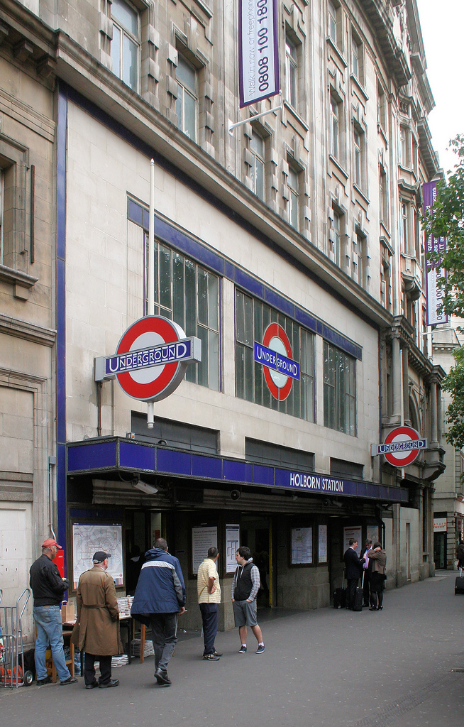 The Hopeful Traveler Holborn Underground Point A to Everywhere