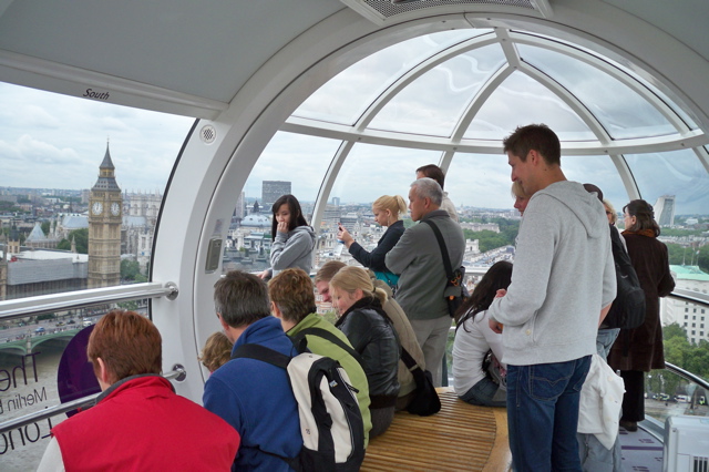 The Hopeful Traveler The London Eye Flight To A Height Of