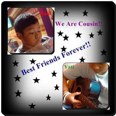 We are cousin!!