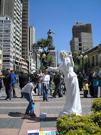 Estatua en gira