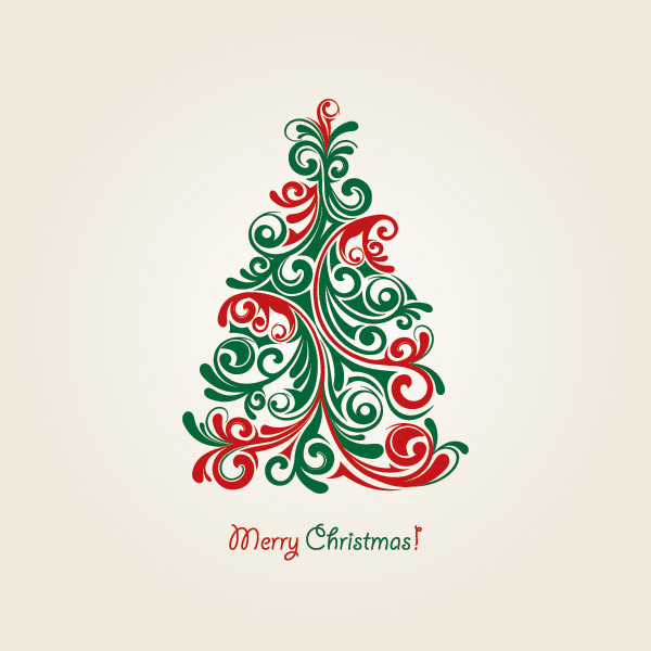 christmas tree vector